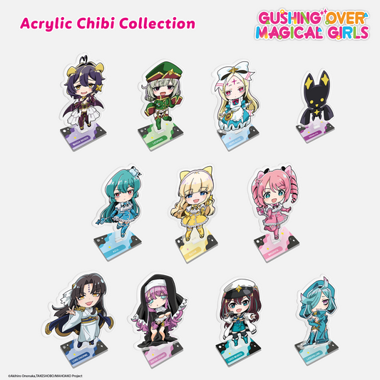 Gushing Over Magical Girls - Acrylic Chibi Collection
