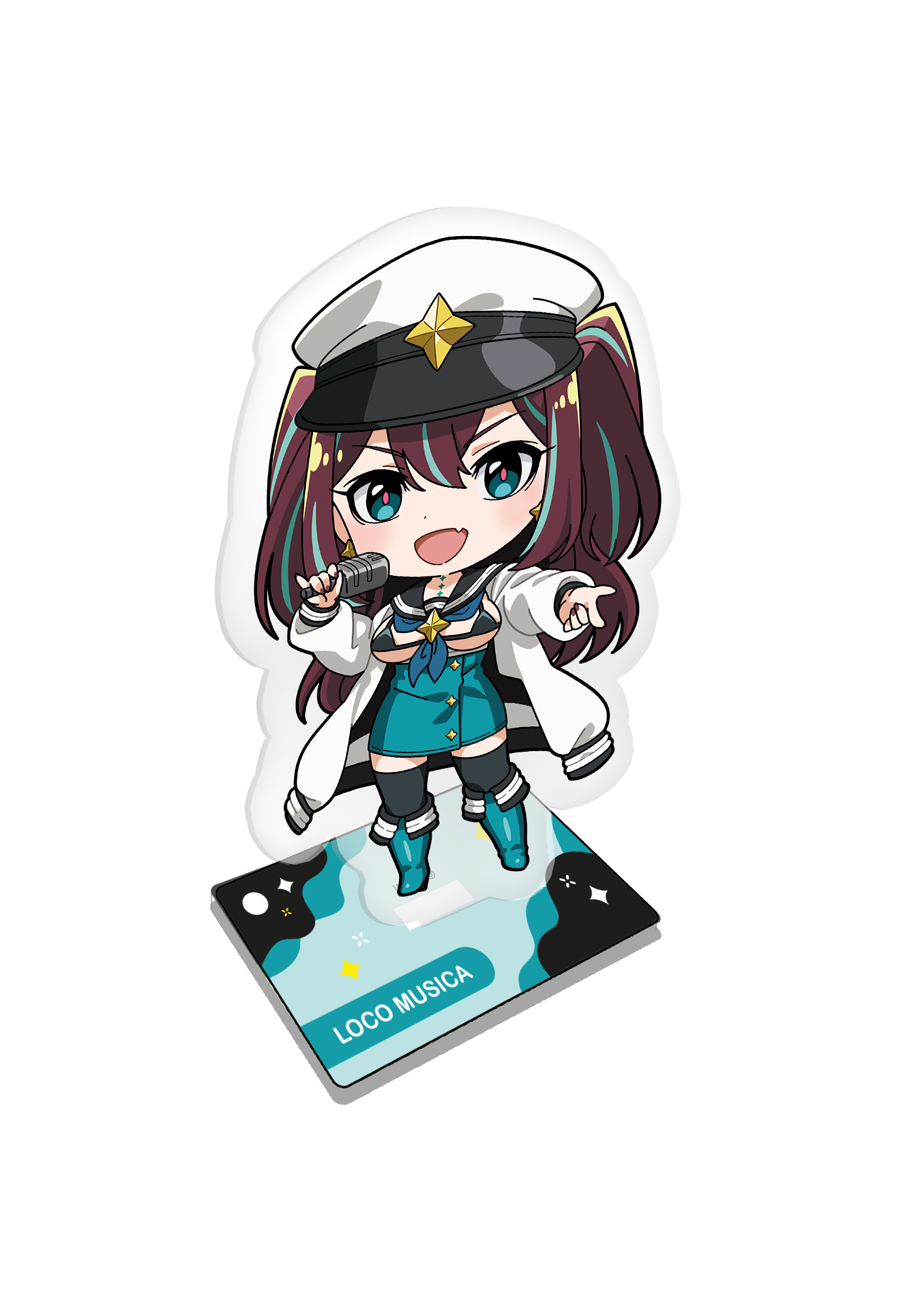Gushing Over Magical Girls - Acrylic Chibi Collection