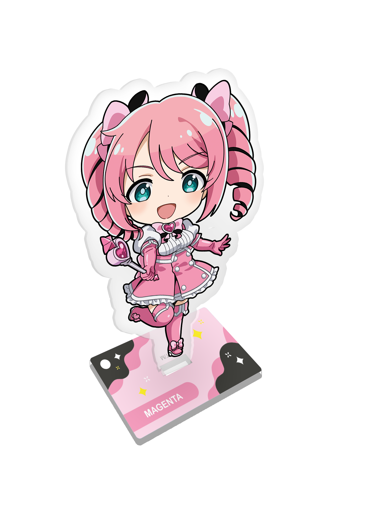 Gushing Over Magical Girls - Acrylic Chibi Collection