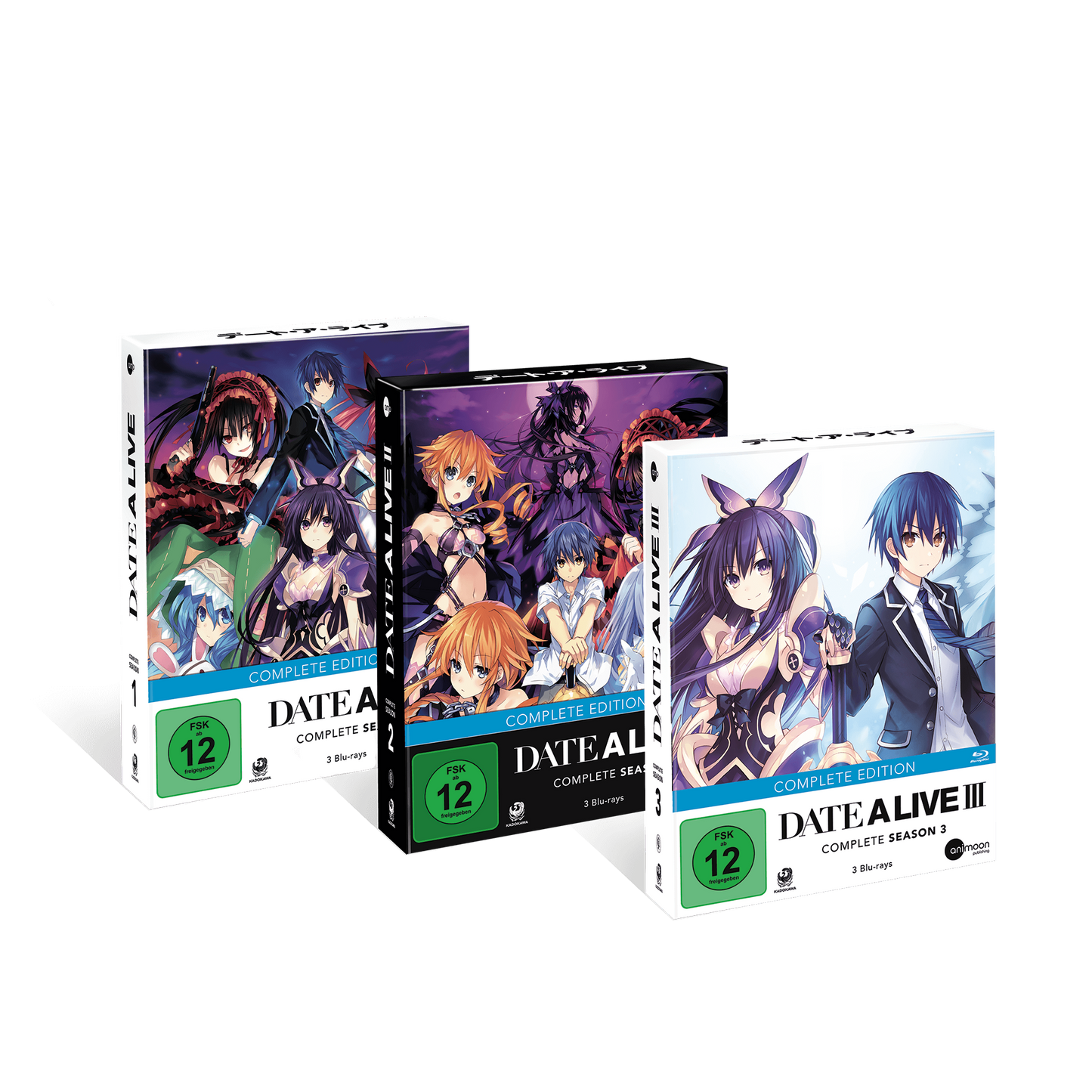 Date A Live - Staffel 1 - 3 Complete Edition Bundle
