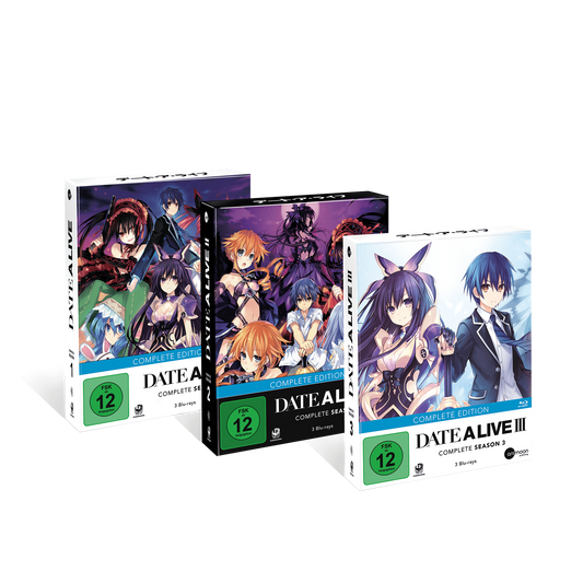 Date A Live - Staffel 1 - 3 Complete Edition Bundle