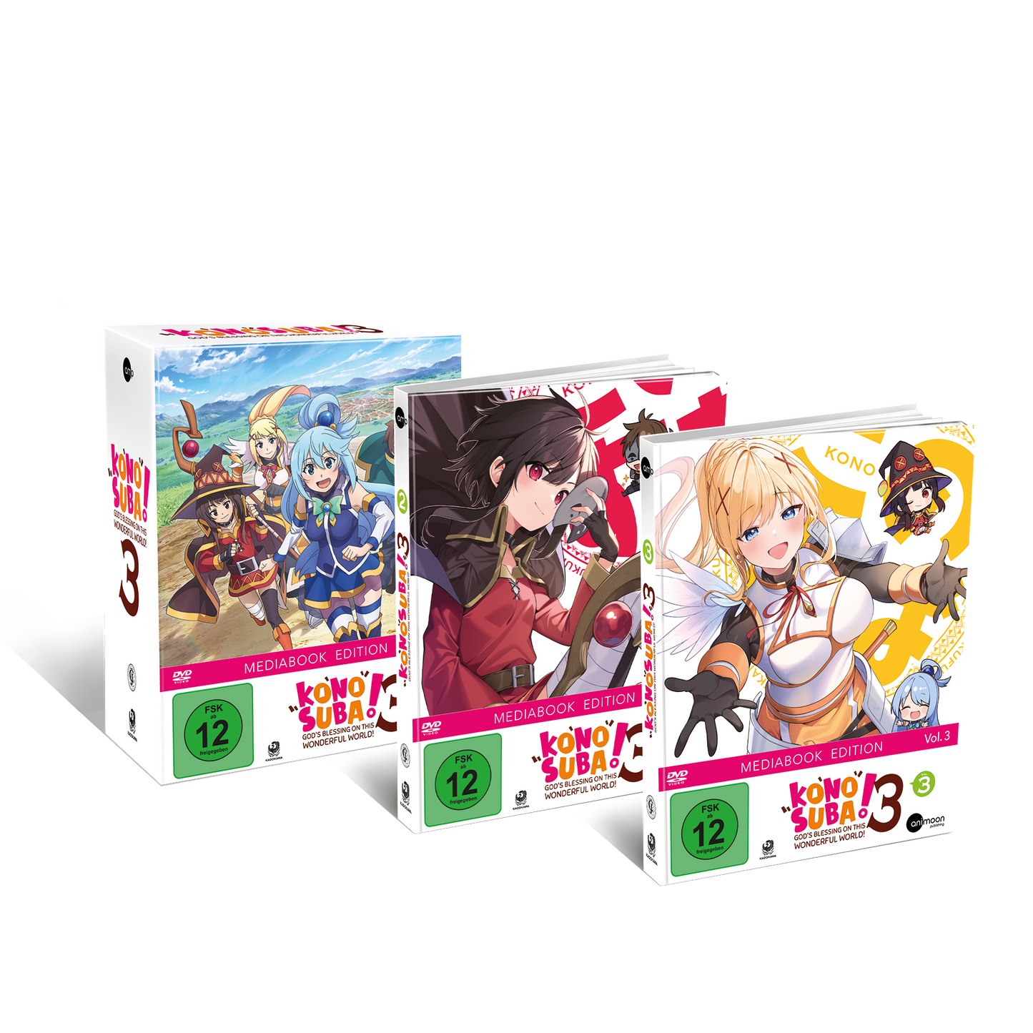 KonoSuba 3 - Staffel 3 Bundle